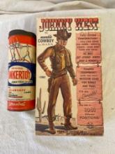 Johnny West Action Figure Box