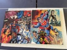 Comic Book Characters Wall Decor (2)