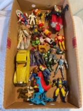 Assorted Action Figures and Toys