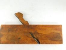 Vintage Wooden Plane Edge, 9 1/2", Overall