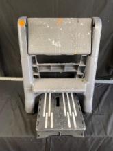 Folding 2 Step and Stepping Stool
