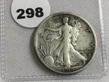 1916-P Walking Liberty Half Dollar