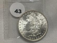 1883-CC Morgan Dollar, UNC-60