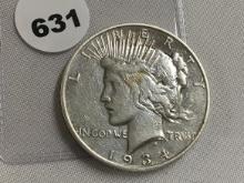 1934-D Peace Dollar G-4