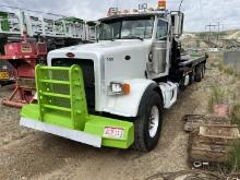 2012 PETERBILT 367 T/A DAYCAB GIN POLE TRUCK ODOMETER READS 122742 MILES, METER READS 8733 HOURS, VI