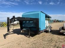 2008 H&H TRAILER CO 20' T/A GN PRESSURE WASHER TRAILER METER READS 2355 HOURS, VIN/SN: 4J6GN20298B10