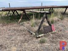(2) 24' X 42" TRIANGLE PIPE RACKS NOTE: PIPE RACKS BEING USED, CALL BEFORE PICKUP 15584