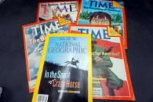 Time & National Geographic Magazines