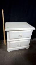 2 Drawer End Table - Needs To Be Picked Up 6/6