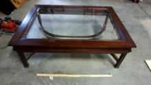 Glass Top Coffee Table  - Needs To Be Picked Up 6/6