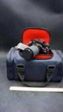 35Mm Slr Camera W/ Instructions & Bag, Canon Snappy Af W/ Bag