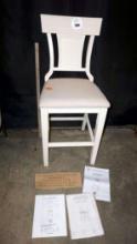 Counter Stool White - New - Needs To Be Picked Up 6/10