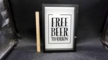 "Free Beer Tomorrow" Picture