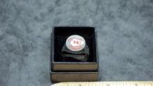 Silver-Toned Kansas City Chiefs Ring