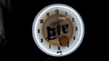 1999 Miller Lite Lighted Clock