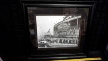 Framed Wrigley Field Photograph