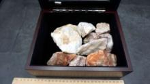 Memory Box W/ Assorted Rocks