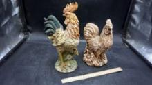 2 - Chicken Statues