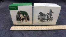 Dept. 56 "An Artist'S Touch" & "Johnson'S Grocery... Holiday Deliveries"