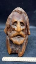 Wooden Man Carving