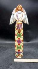 Enesco Heartwood Creek By Jim Shore "Music Warms The Heart And Soothes The Soul" Figurine
