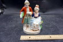 Man & Woman Figurine (Made In Occupied Japan)