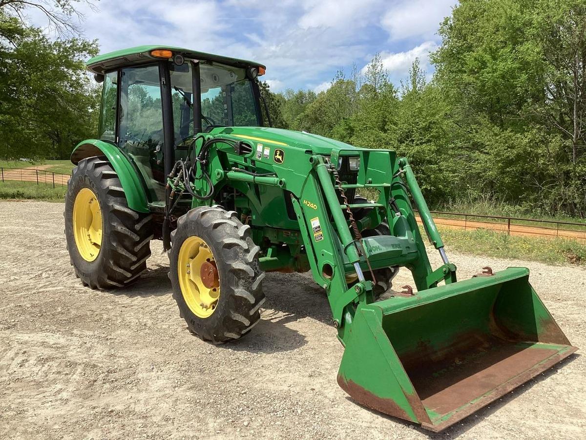 John Deere 5100E Tractor MFWD W/ JD H240 Loader