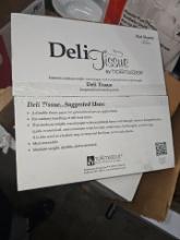 Deli tissues NEW by Hoffmaster 12" x 12"