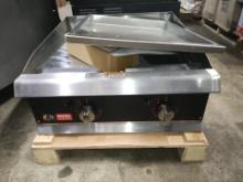 CPG NEW Ultra Series 2' Flat top griddle 60,000 BTUs