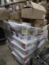 Pallet of assorted glasses ware (sold per box)