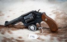 Smith and Wesson model 10-6, 38 S&W spl, 4 inch barrel, 6 shot, blued, serial number C602726