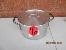 Baconware Aluminum Stock Pot With Lid