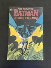The Greatest Batman Stories Ever Told DC Comics #1 1989