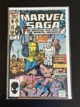 The Marvel Saga Marvel Comic #6 1986