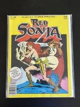 Marvel Super Special Red Sonja Marvel Comic #38 Bronze Age 1985