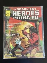 The Deadliest Heroes of Kung Fu Marvel Comic #1 Bronze Age 1975