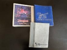 3 Disney Binders EuroDisneyland Notebook with Pad & Pen (Before Name Change) Plus Special Events Cal