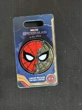 Limited Release Spider-Man No Way Home Disneyland Pin Still on Card Unused With Price Sticker 2021
