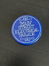 Medium Disneyland Button Pin Main Street Electrical Parade 2 Inches Cast Member Button 1980