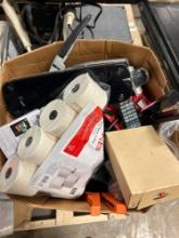 Paper shredder, Drone, radio & miscellaneous items