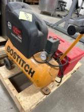Bostitch air compressor & red tool box
