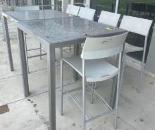 2- Outdoor patio table & chairs