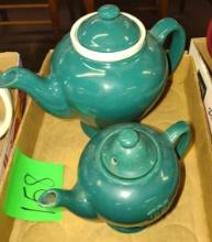 McCORMICK TEAPOTS by HALL CHINA CO.- PICK UP ONLY