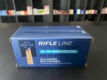 PPU - Rifle Line - 20 Round Box - 30-30 Winchester