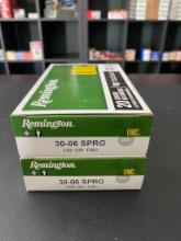 Remington - UMC - 20 Round Box - 30-06 SPRG