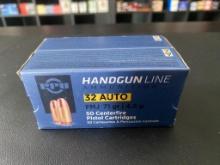 PPU - Handgun Line - 50 Round Box - 32 Auto