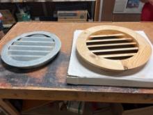 WOODEN AND GALVANIZED LOUVER VENT