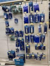 ASSORTMENT OF TUB SPOUTS, SHOWER HEADS, AND ACCESSORIES