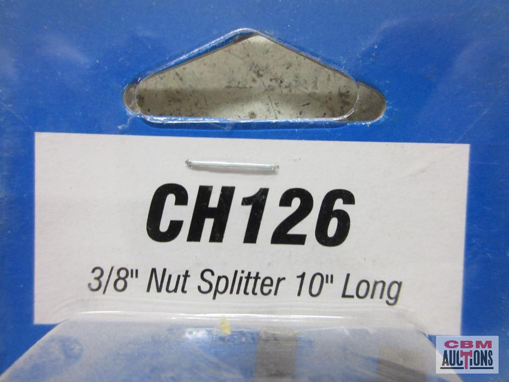 Grey Pneumatic... CH125 5/16" Nut Splitter 6" Long .401 Shank CH126 3/8" Nut Splitter 10" Long .401