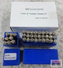 Unbranded 62853 (#208) 36pc 3m/m (1/8") Letter & Number Stamp Set w/ Storage Case...
